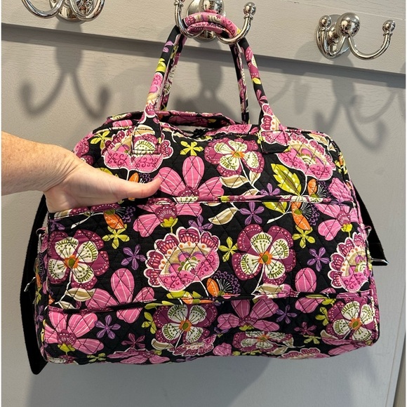 Vera Bradley Pirouette Pink Travel Bag and Pill Case - Picture 7 of 14